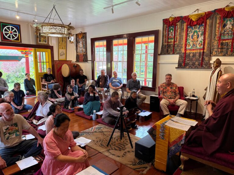 Big Island, April 10, 2026, Teaching, Drops of Advice from My Heart by Kyabje Jigme Phuntsok Rinpoche, Nechung Dorje Drayang Ling, 96-2285 Wood Valley Rd, Pahala Hi