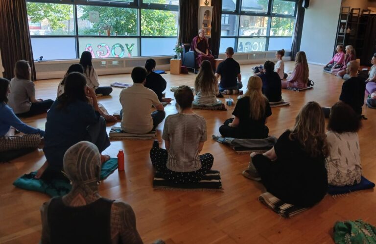 Finding Happiness in Troubled Times, Sangye Yoga School, London, UK 2025(2)