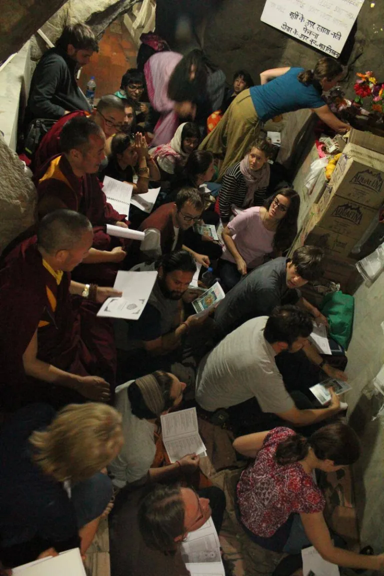 Gana Puja in Guru Rinpoche´s Cave at Tso Pema (2013)