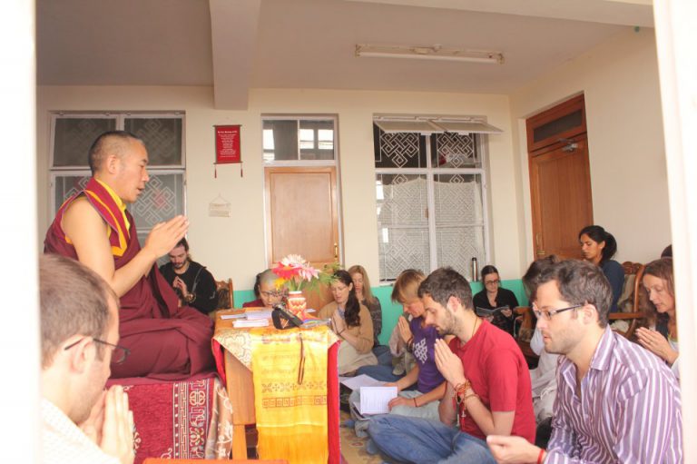 India - Teaching at the Bodhicitta Centre May 2013