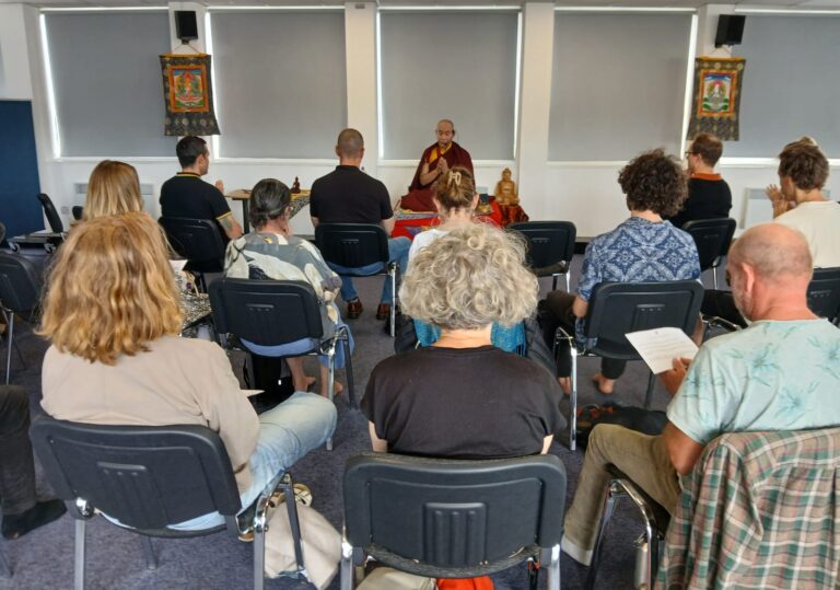 Meditation Teachings and Practice to Open the Heart, Conference Room in the South Wing of Community Base, London, UK 2025.jpg