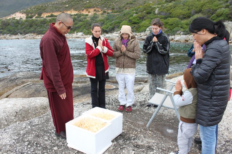 Praying for Crayfish Liberation in South Africa - 2013