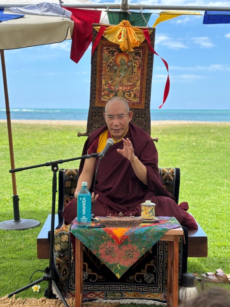 Rinpoche Teaching Dream Yoga, Pohakupuna Beach Club on Oahu, Hawaii, USA 2025