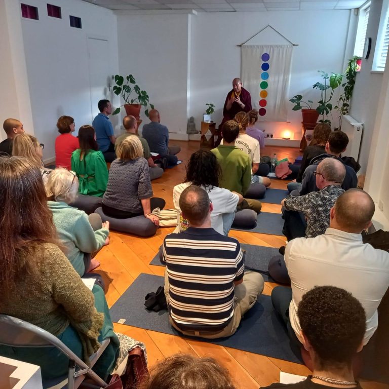 Rinpoche Teaching at About Balance, Brighton 2024