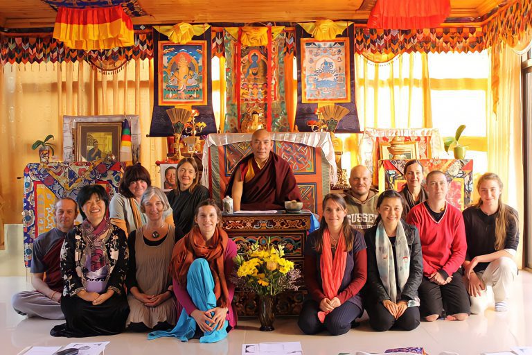 Rinpoche and Cape Town Group after Ngondro Teachings