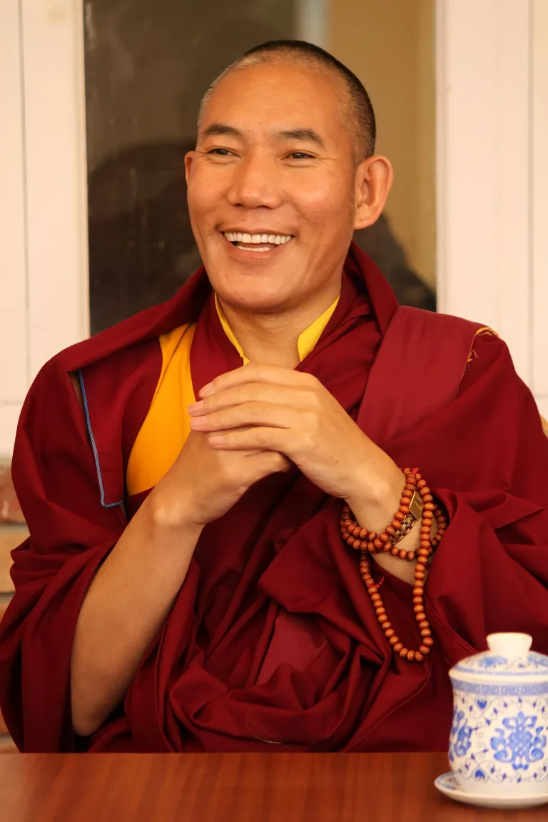 Rinpoche with Students on a pilgrimage to Tso Pema, 2013 (6)