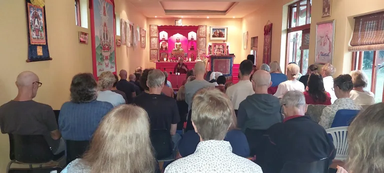 Teaching at Kagyu Samye Dzong Centre, Kenilworth, Cape Town, 2023
