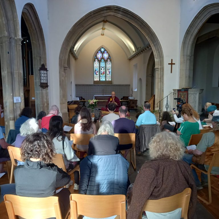 The Value of Refuge in the Buddha, Dharma and Sangha, St. Benedict´s Church, Glastonbury 2024