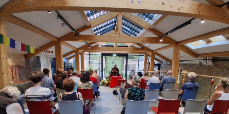 UK, Glastonbury, July 6, 2026, How to Practice Wisdom and Compassion, Festival Hall, St Dunstan's House Community Health and Wellbeing Centre BA6 9EL(2)
