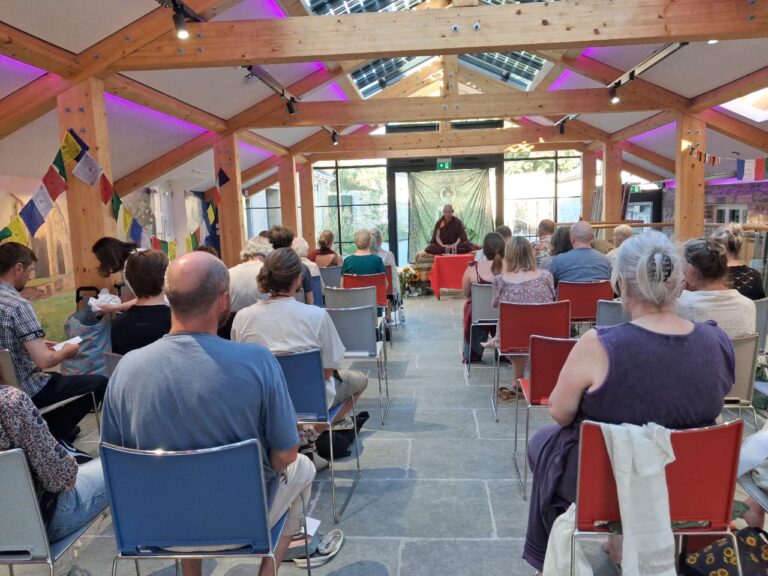 UK, Glastonbury, July 7, 2026, The Power of Mantra – Om Mani Padme Hung, Festival Hall, St Dunstan's House Community Health and Wellbeing Centre BA6 9EL(2)