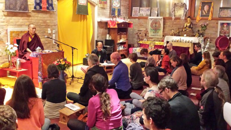 2015 - Germany- Teaching and Meditation on Tonglen in Berlin