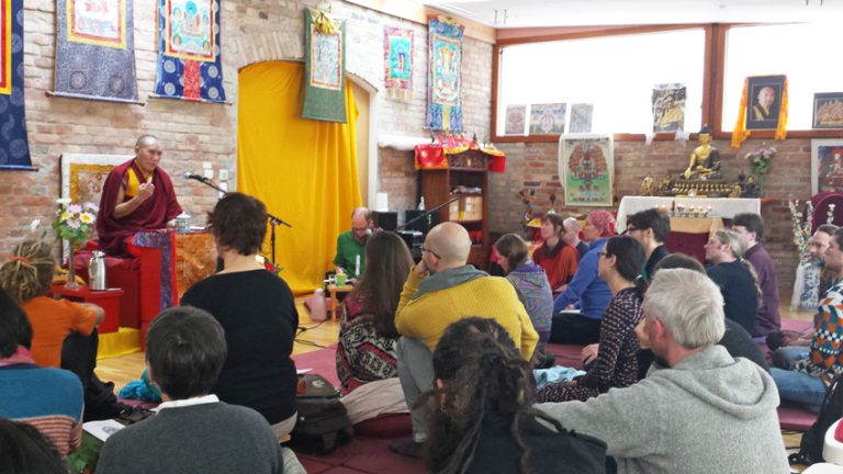 2015 - Germany - Teaching on the Three Excellences in Berlin