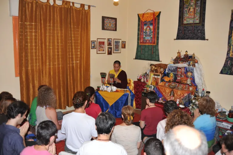 Empowerment and Transmission at the Rangjung Yeshe Gomde Center in Haifa - 2009