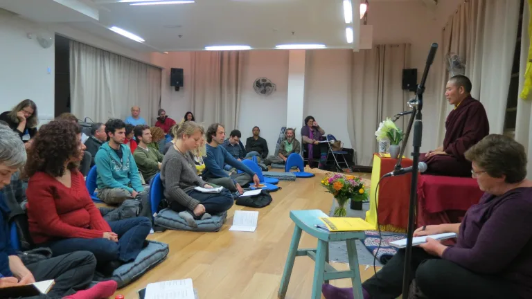 Teaching on Dream Yoga, Tel Aviv, 2010