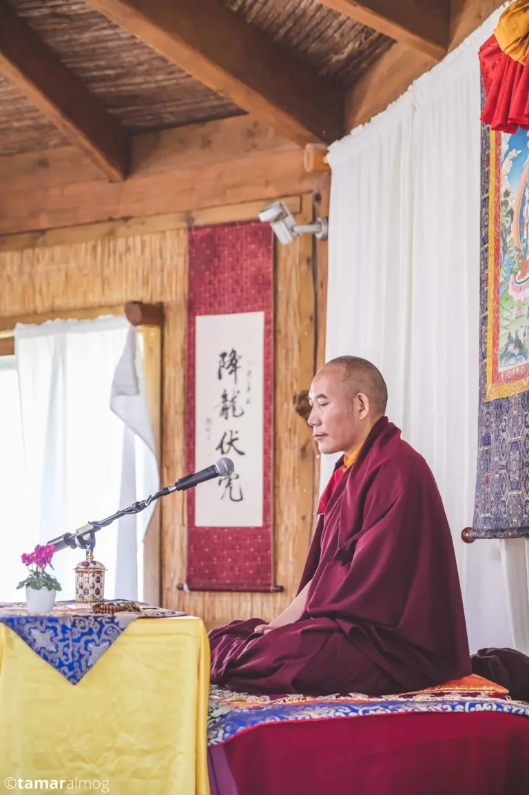 Teaching on Vajrasattva, Caesarea, 2019