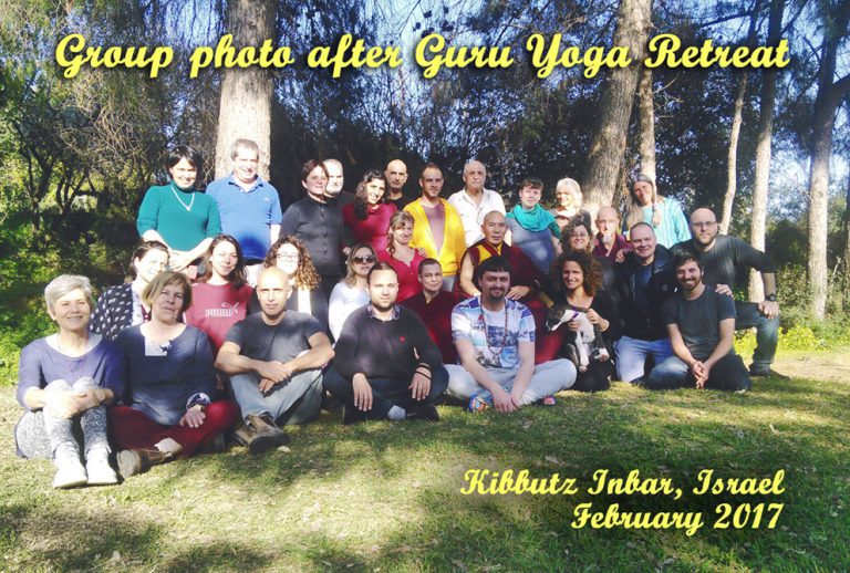 2017 - Group Photo - after Guru Yoga Retreat