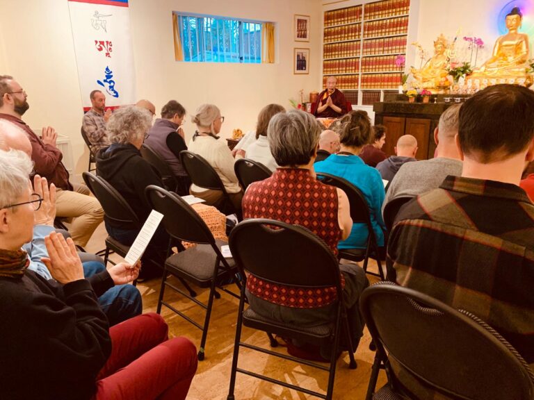 Canada, March 7th 2026, Teaching and Transmission of the 7-Line Prayer, Nalanda Bodhi Center in Vancouver(2)