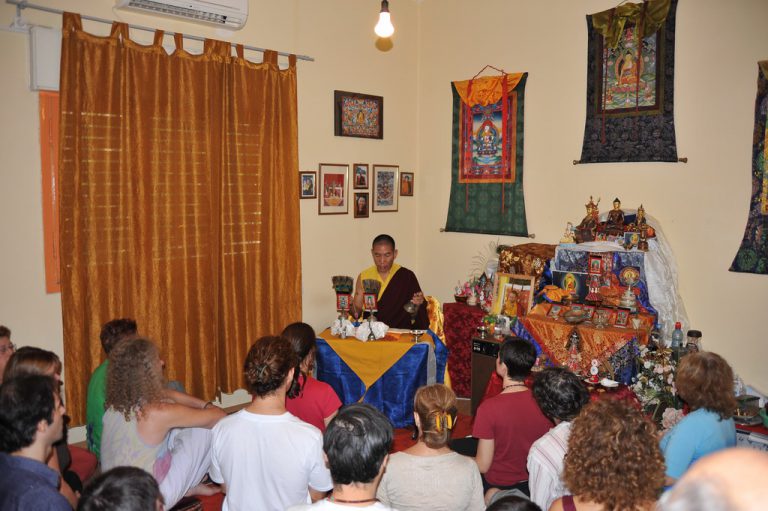 Empowerment and Transmission at the Rangjung Yeshe Gomde Center in Haifa - 2009