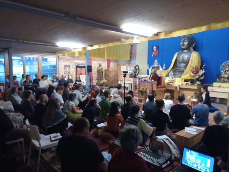 Germany, Berlin, Wednesday, July 30, 2025, Bodhicharya Berlin, How to Be at Ease and Relax with Meditation on the Nature of Mind - part 1