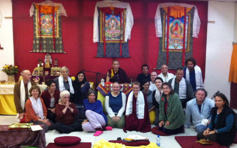 Group Picture after Guru Yoga Retreat - 2013