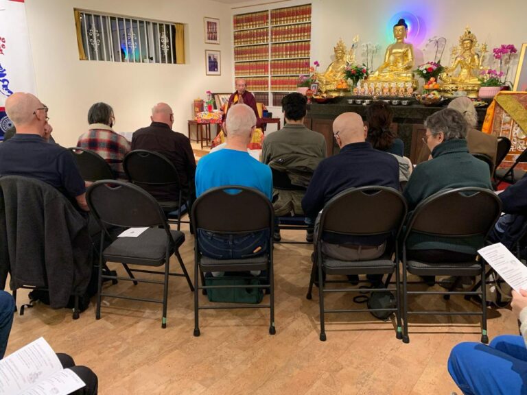 Rinpoche Teaching on Meditation and the Nature of Mind - Teaching and Practice, Nalandabodhi, Vancouver, Canada, 2025