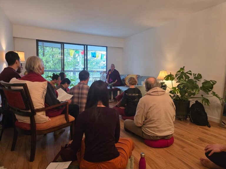 Teaching on the 3 Kayas, White Rock, Canada, 2025