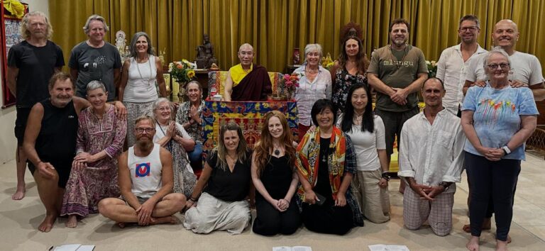 Group Photo after Mediation on the Four Mindfulnesses, Bodhi Park, Capetown 2025