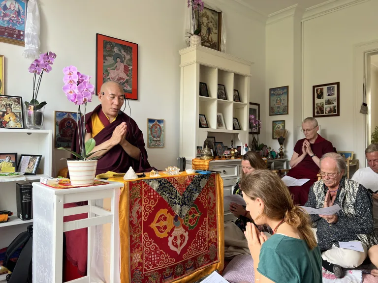 Denmark, CPH, Teaching in a Private Home, 19.08.2023, The View of the Union of Apperances and Emptiness(2)