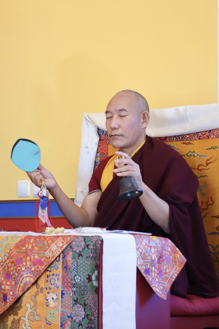 Opening Ceremony of Bodhicitta Samten Dzong Dharma Center, Consecration of the Temple, and Placement of the 133 Volumes of Buddha's Teaching in the Temple, Ferreira do Alentejo, Portugal, September 2024(14)